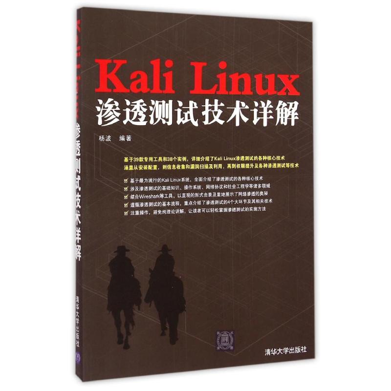 Kali Linux渗透测试技术详解 杨波 著作 专业科技 文轩网