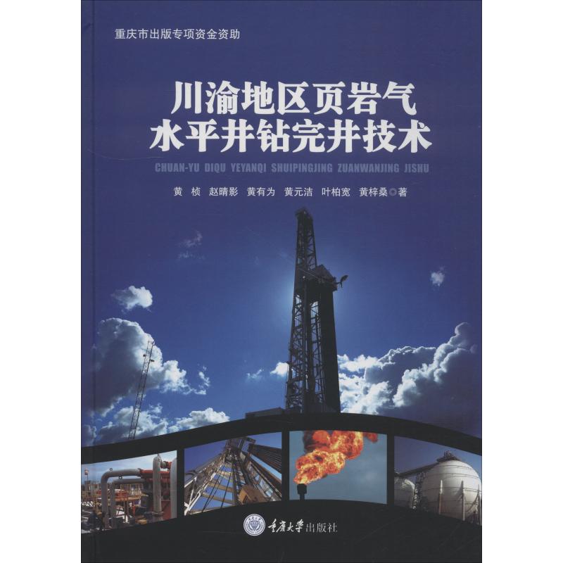 川渝地区页岩气水平井钻完井技术 黄桢 等 著 专业科技 文轩网