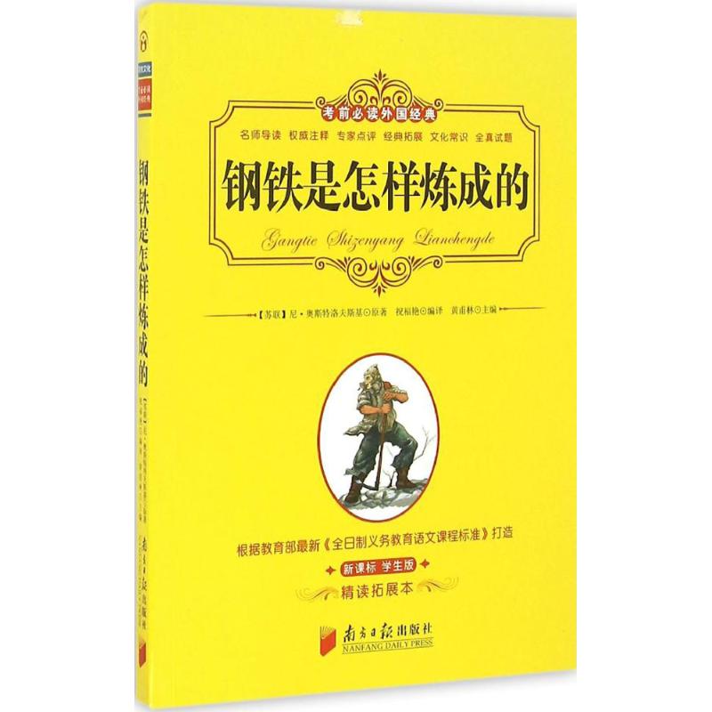 钢铁是怎样炼成的 (苏联)尼·奥斯特洛夫斯基 原著；祝福艳 编译 文学 文轩网