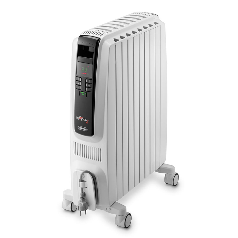 德龙(DeLonghi) KD830820E 家用8片式 电油汀 取暖器 电暖器 暖风机 节能环保静音 LED显示屏 