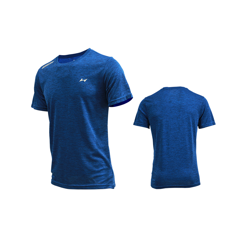 HEALTH海尔斯 TX-0001 男款圆领短袖运动T恤 透气速干运动健身T恤 户外休闲运动衫