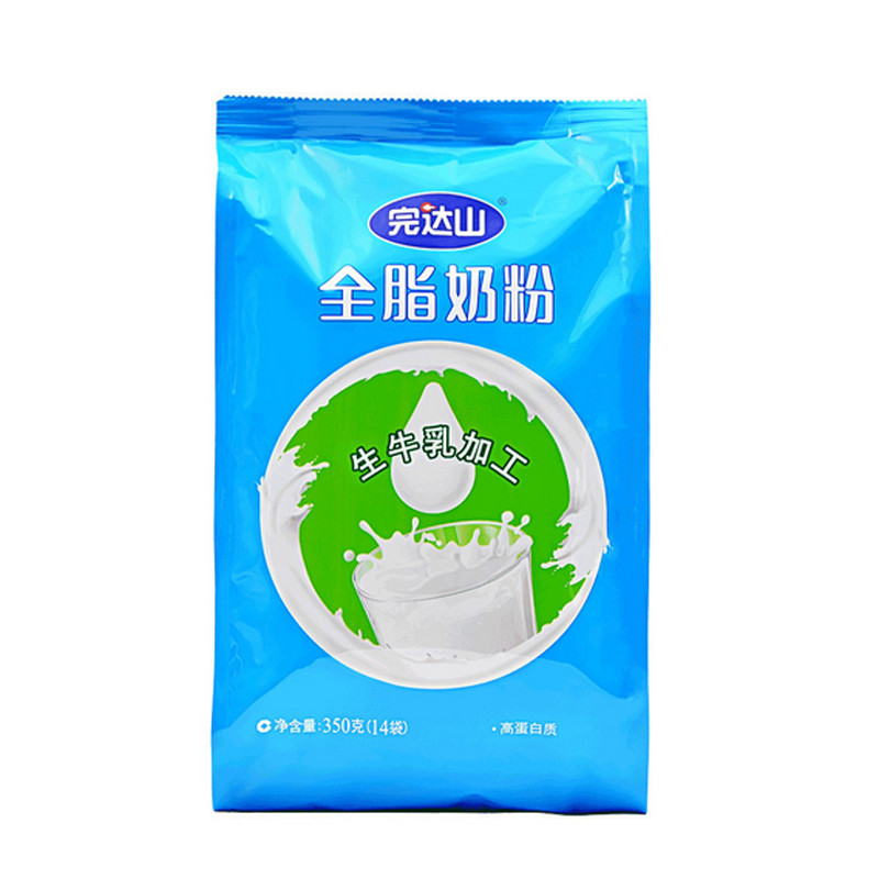 完达山全脂奶粉 成人奶粉 350g/克(25g*14袋)