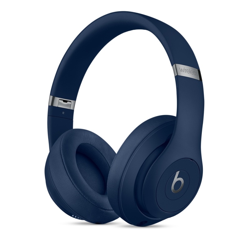 Beats Studio3 Wireless 录音师3代 头戴式 带麦 无线蓝牙4.0 蓝牙耳机 音乐耳机 蓝色