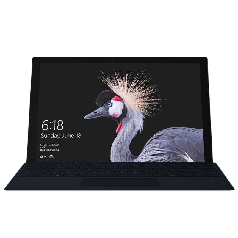 微软(Microsoft)Surface Pro7 十代酷睿 i3-1005G1 4GB 128GB 二合一平板电脑 12.3英寸 商务办公 轻薄 便携 商务办公 亮铂金键盘套装
