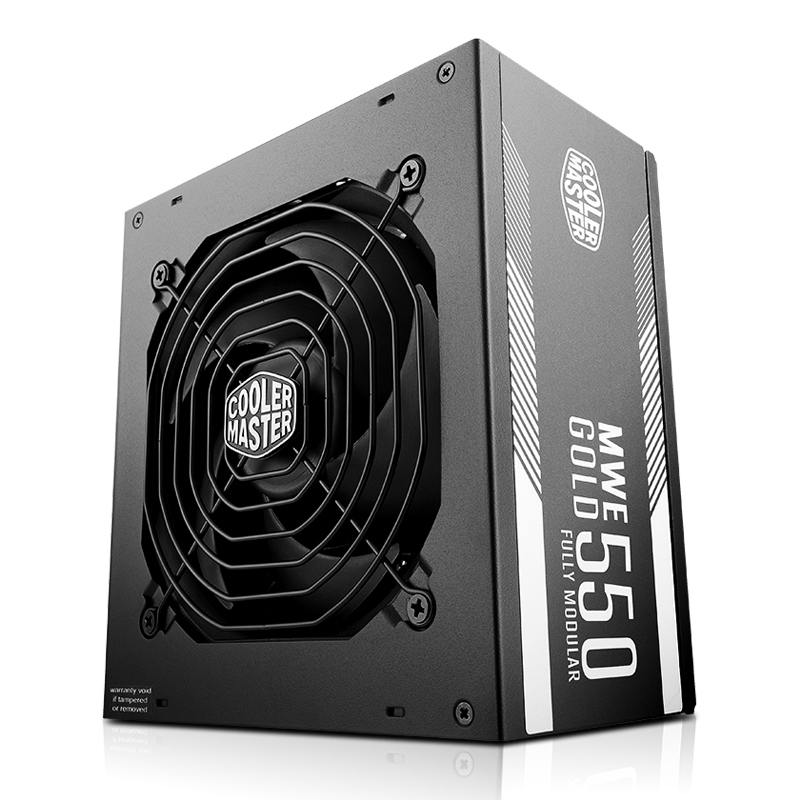 酷冷至尊（CoolerMaster）额定550W MWE550 台式机电源电脑电源（80PLUS金牌/全模组）