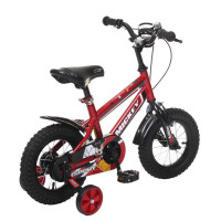 好孩子Goodbaby迪士尼米奇糖果色儿童自行车16英寸红色儿童单车GB1656Q-K305D