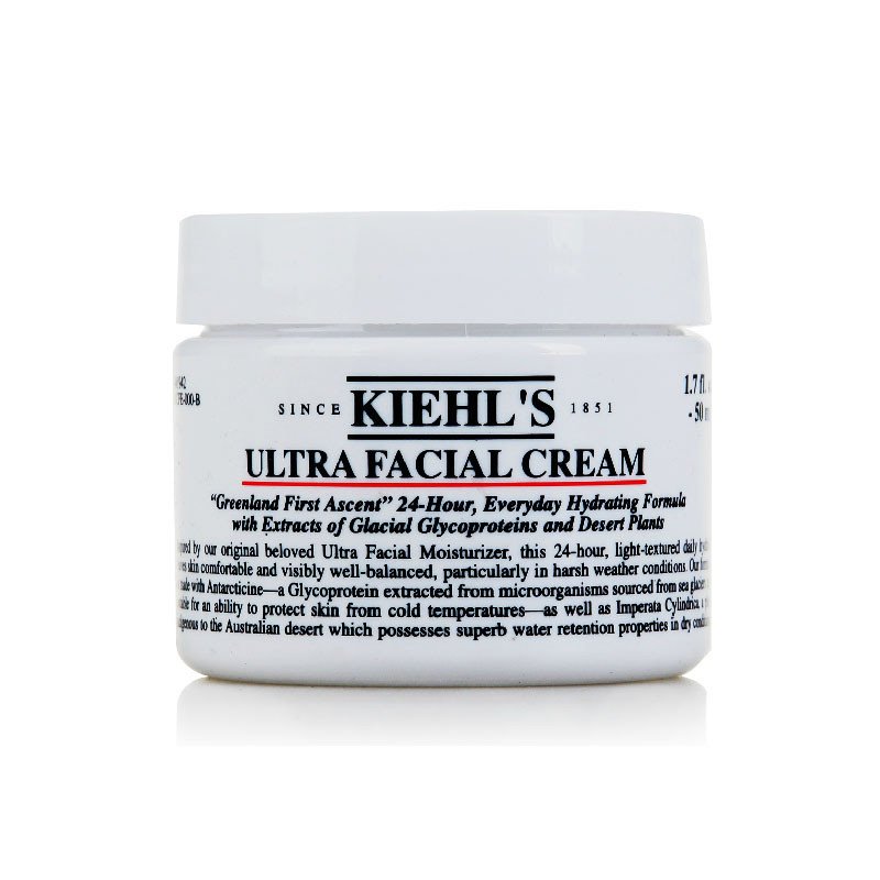 科颜氏kiehl‘s 高保湿霜50ML 角鲨烷保湿面霜 进口