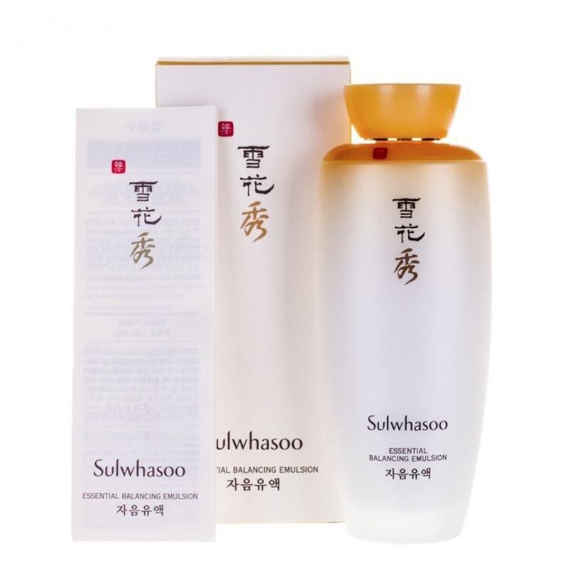 SULWHASOO雪花秀 滋盈肌本平衡乳 125ml 韩国 进口 乳液 各种肤质 女士
