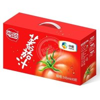 【中粮我买网】屯河番茄汁(酸甜味 礼盒装 245ml*10)