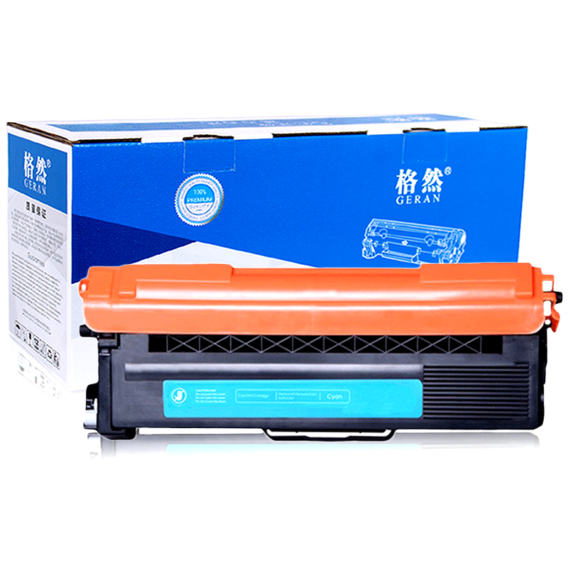格然 兄弟TN-370C青色粉盒适用兄弟 Brother HL-4150CDN HL-4570CDW打印机墨粉盒/墨盒