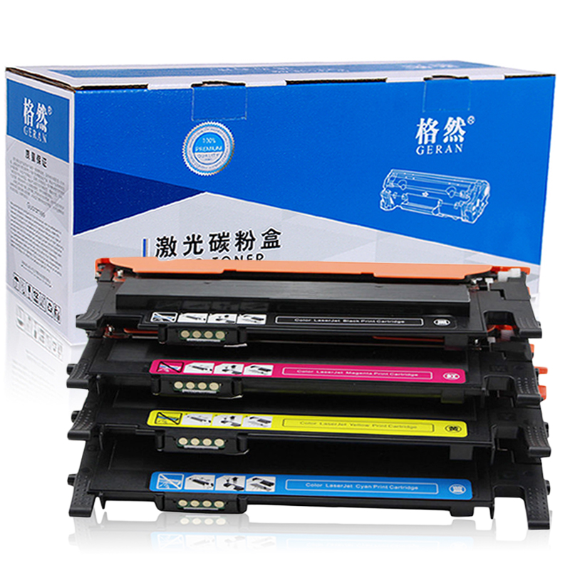 格然 三星CLT406碳粉盒适用SAMSUNG三星CLP-365W CLP-366打印机墨盒 硒鼓 墨粉盒