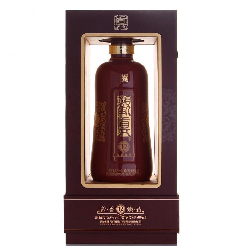 观真 53度 观真（12） 陈酿 500ml 酱香型 白酒 酒界网