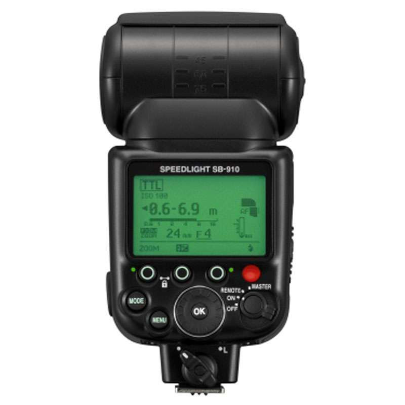 尼康/Nikon 闪光灯 SB910 升级版 SB-5000 (礼包版）赠送闪光灯电池充电器一套