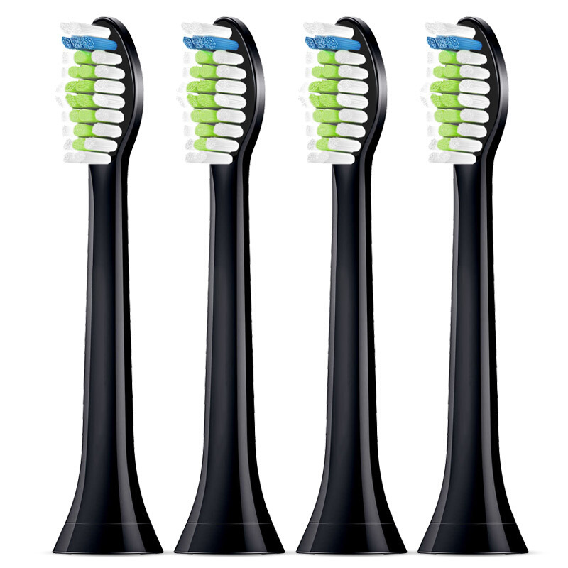 通用牙刷头(非飞利浦品牌)四个装牙刷头适合 HX9362 9352 9332等型号