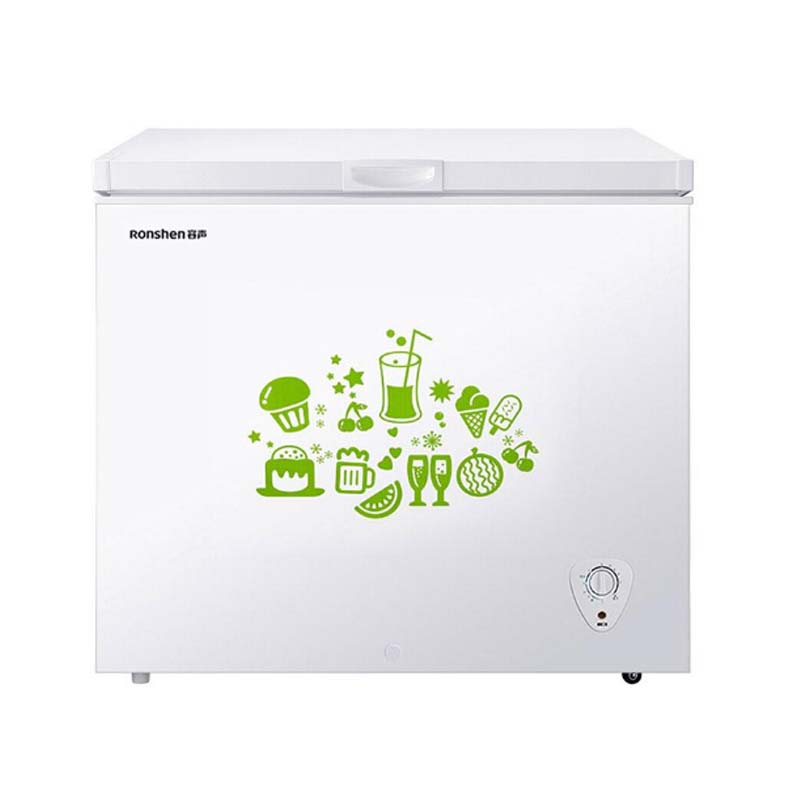 容声（Ronshen）BD/BC-205MB 205升 冷藏冷冻转换冰柜 节能单温冰箱 家用商用二合一冷柜