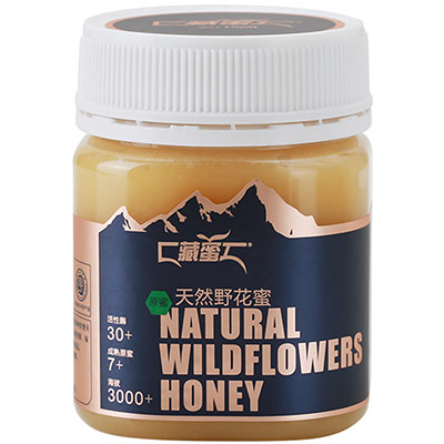 藏蜜 天然野花蜜250g天然农家自产正品真蜂蜜青藏高原结晶蜜