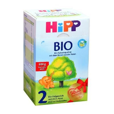 德国Hipp Bio喜宝有机奶粉2段(6-10个月宝宝)800g*2罐