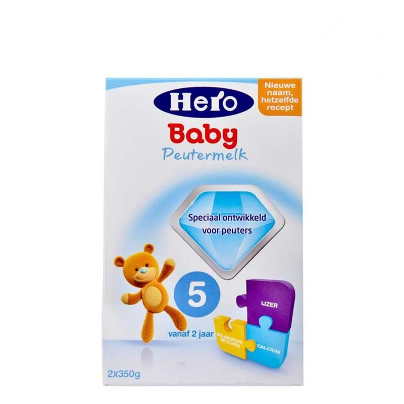 原装进口荷兰本土美素天赋力hero baby 5段婴幼儿配方奶粉适合2岁以上 700g每盒