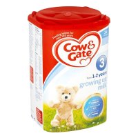 [保税区发货]英国牛栏原装进口COW&GATE婴幼儿配方奶粉3段适合1-2岁 新包装800g