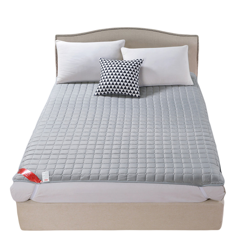 南极人(NanJiren)家纺 床垫1.2米榻榻米地铺睡垫学生宿舍加厚纤维海绵1.5m1.8双人床褥子垫被四季通用