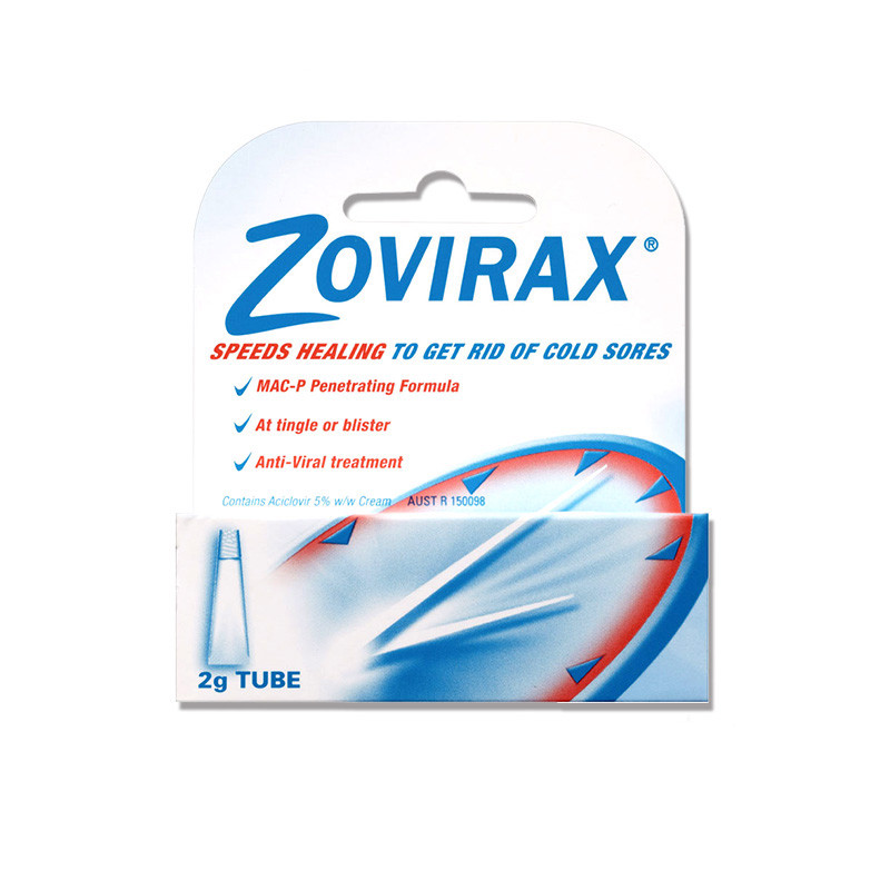 德国冷疮膏2g*2盒 Zovirax [海外购 澳洲直邮]