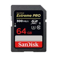 闪迪(SanDisk) 高速 SDXC存储卡 64G-300MB/s SD存储卡 U3 C10 4K 相机数码相机存储卡