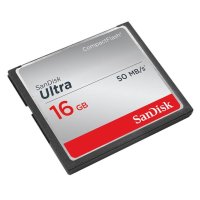 闪迪(SanDisk)16GB CF(CompactFlash)存储卡 高速版 读速50MB/s 摄影师信赖的专业存储卡