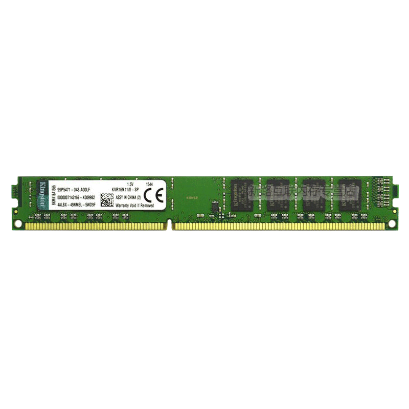 金士顿(Kingston) DDR3 1600 8GB台式机电脑内存条 兼容1333