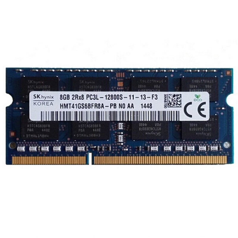 现代/海力士（SKhynix） 8GB DDR3L 1600笔记本内存条低电压版 PC3L-12800S
