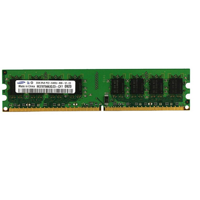 三星(SAMSUNG)原厂 2G DDR2 800 台式机内存条PC2-6400U 兼容667 533