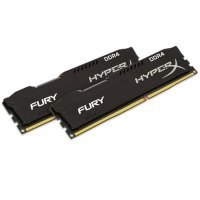 金士顿(Kingston)骇客神条 Fury系列 DDR4 2133 16GB(8GBx2)台式机内存条 黑色