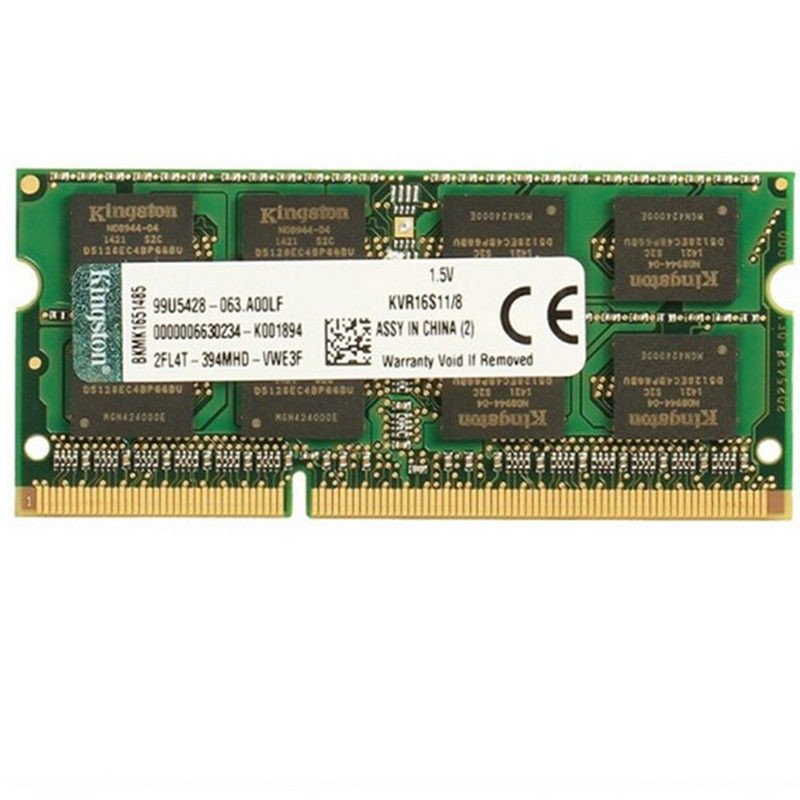 金士顿(Kingston)DDR3 1600 8GB 笔记本内存条 兼容1333