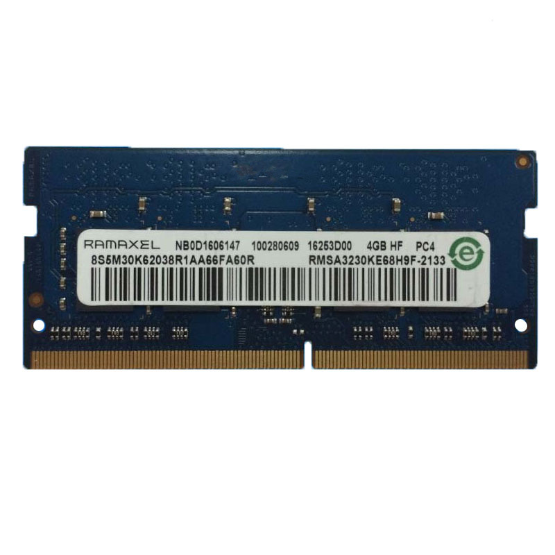 联想 hp 记忆科技(RAMAXEL)DDR4 2133 4G笔记本内存条 PC4-2133