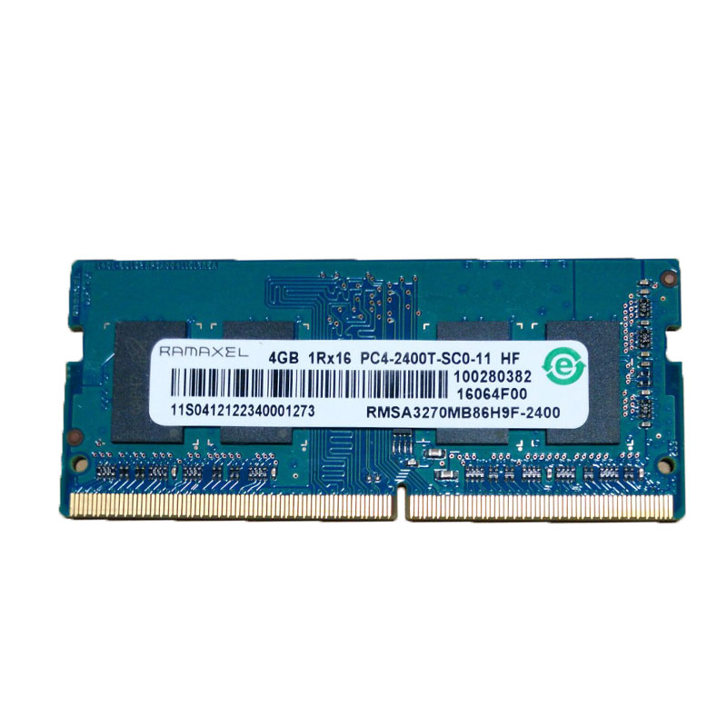 联想 hp 记忆科技(RAMAXEL)DDR4 2400 4G笔记本内存条 PC4-2400