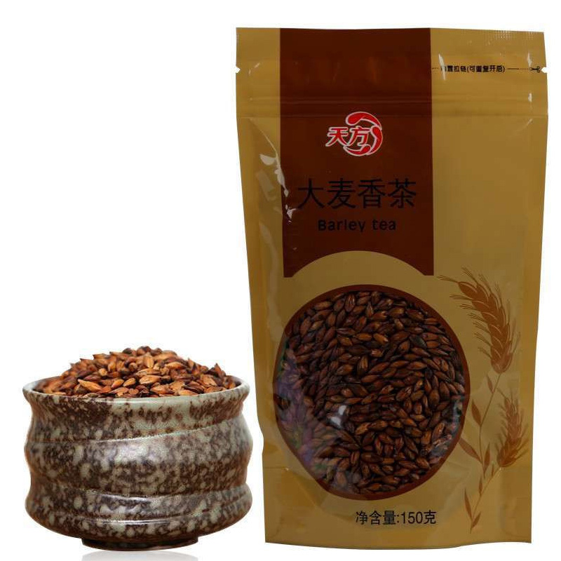 [买三送一]安徽天方茶叶 150g袋装大麦香茶 大麦茶 代用花草茶冲调谷物