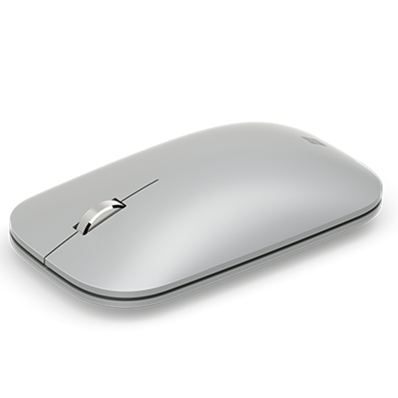 微软(Microsoft)Surface Designer Mobile Mouse 微软无线蓝牙鼠标银色设计师鼠标