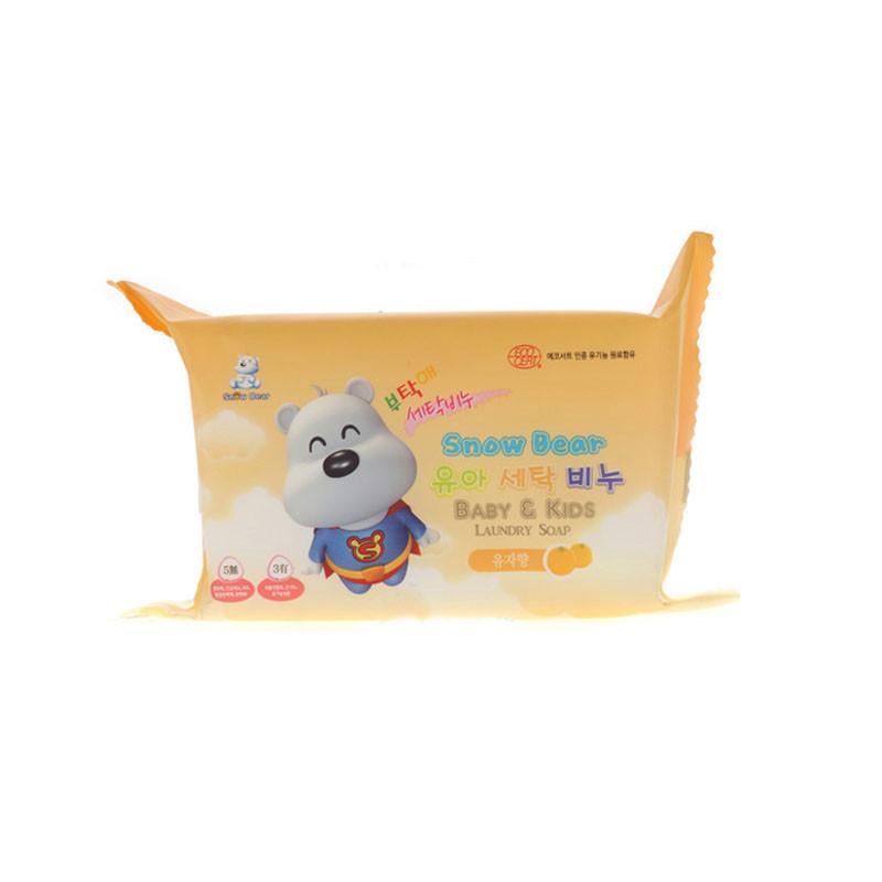 小白熊婴儿洗衣皂（柚子香）09013