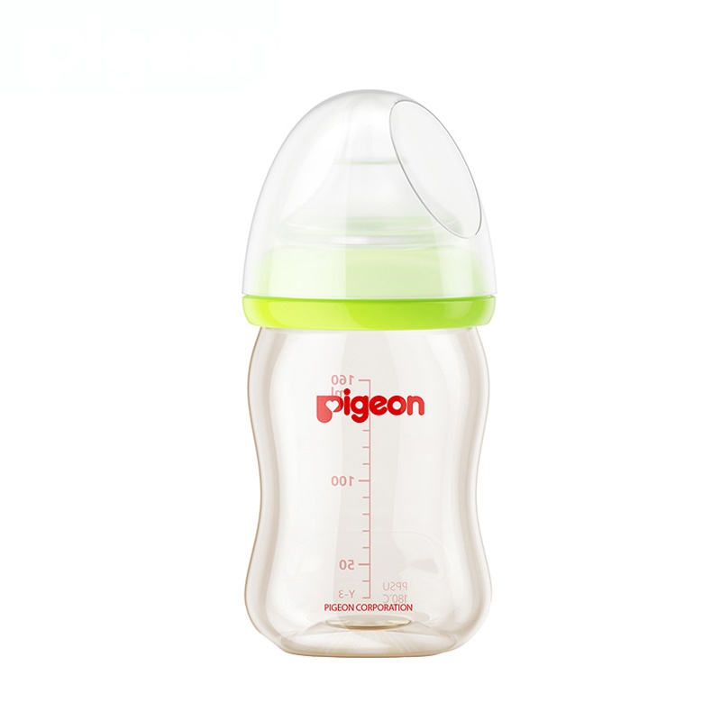 Pigeon贝亲 PPSU奶瓶 婴儿奶瓶宽口径AA76绿色160ml