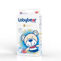 拉比小熊纸尿裤超薄透气 L号54片干爽瞬吸婴儿宝宝尿不湿新品