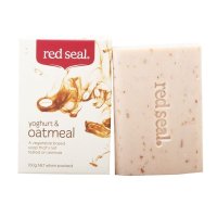 Red Seal 红标/红印 酸奶燕麦天然植物香皂 100g 两块装