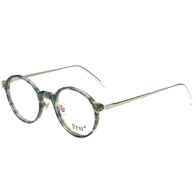 [帕莎]防蓝光文艺眼镜框时尚圆框潮框架眼镜女可配近视PT66004