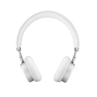 魅族（MEIZU）HD-50 头戴式耳机（ 银白色）原装耳机 金属可折叠 生物振膜 线控便携 重低音耳机