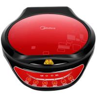 美的（Midea)WCN301多用途煎烤机电饼铛 红色