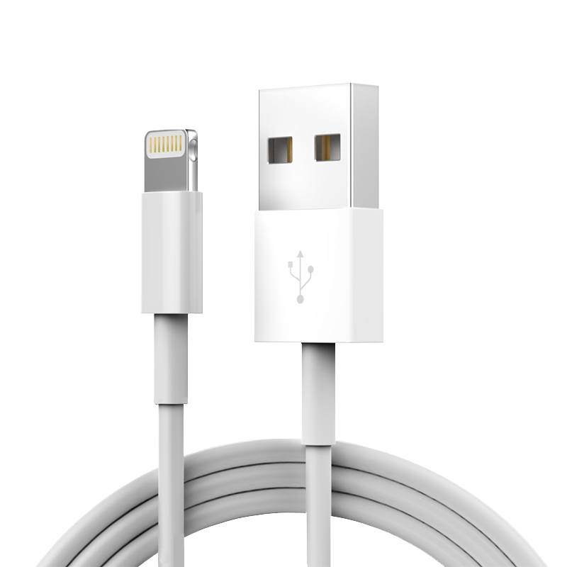 苹果充电线器iPhoneXplus数据线快充iPadair数据线7s充电器【1米标准】