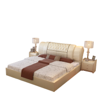 云图家具 1.8米双人床现代简约婚床1.5米单人床软艺床软床