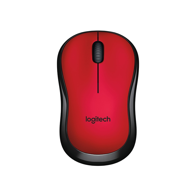 罗技(Logitech)M220 无线静音鼠标笔记本台式电脑无声M186升级版(红色)