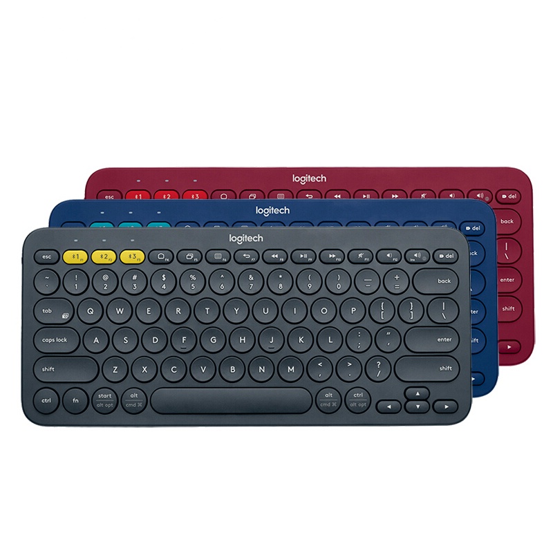 罗技(Logitech)K380多设备蓝牙键盘 灰色[不支持五笔输入法]