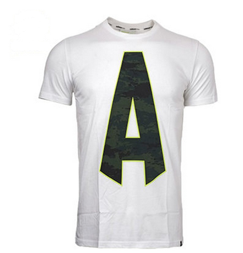 adidas阿迪达斯NEO男装 2016夏季新款运动休闲字母短袖T恤AJ8266