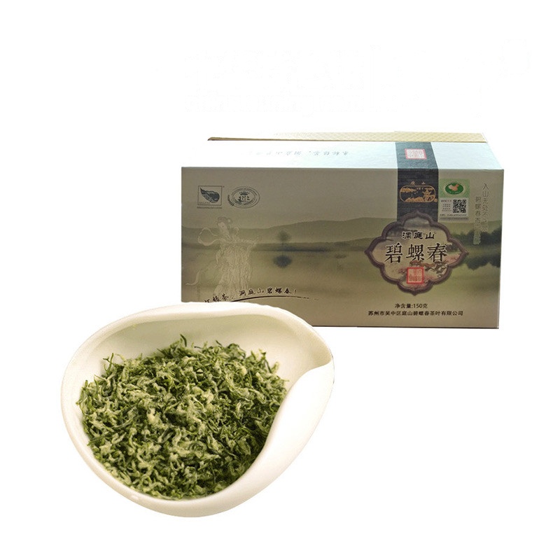 【中华特色】吴中太湖馆 庭山洞庭碧螺春绿茶150g 华东