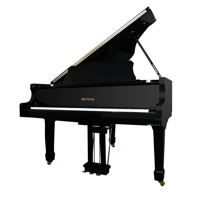 全新德国普鲁特娜PrutenerGP-152三角钢琴 专业演奏用琴 黑色 全国联保